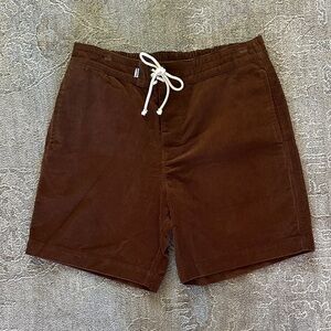 Birdwell Britches Brown Corduroy Shorts
